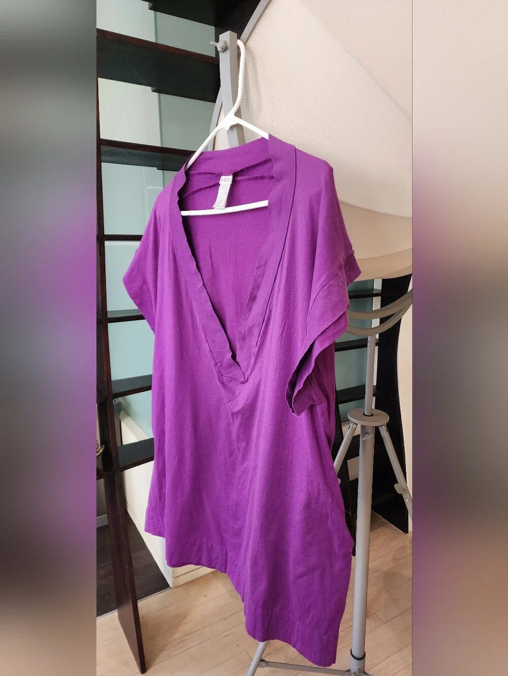 Eres Beach Tunic Swim Coverup Renee in Purple Size S/M